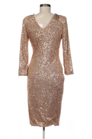 Рокля Rinascimento, Размер M, Цвят Златист, Цена 87,99 лв.