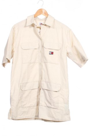 Рокля Tommy Jeans, Размер XS, Цвят Бежов, Цена 59,99 лв.