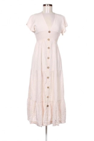 Рокля Unbranded, Размер M, Цвят Бежов, Цена 39,03 лв.