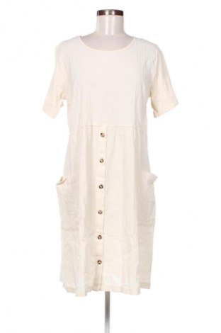 Рокля Unbranded, Размер M, Цвят Бежов, Цена 39,03 лв.