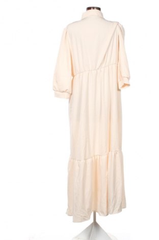 Рокля Unbranded, Размер XXL, Цвят Бежов, Цена 39,03 лв.