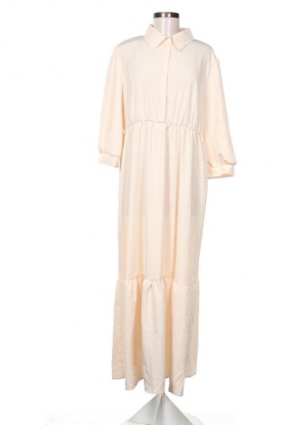 Рокля Unbranded, Размер XXL, Цвят Бежов, Цена 39,03 лв.