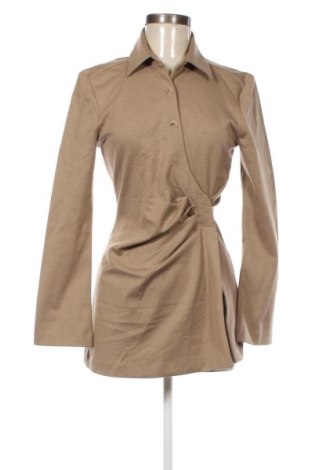 Kleid Zara, Größe S, Farbe Braun, Preis 42,99 €