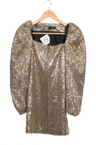 Šaty  Zara, Velikost XS, Barva Zlatistá, Cena  319,00 Kč