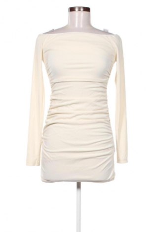 Kleid Zara, Größe S, Farbe Ecru, Preis 13,81 €