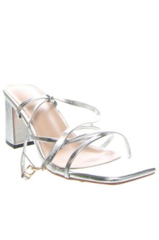 Sandały Unbranded, Rozmiar 39, Kolor Srebrzysty, Cena 115,31 zł