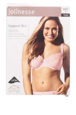 Büstenhalter Jolinesse, Größe XL, Farbe Rosa, Preis 12,28 €