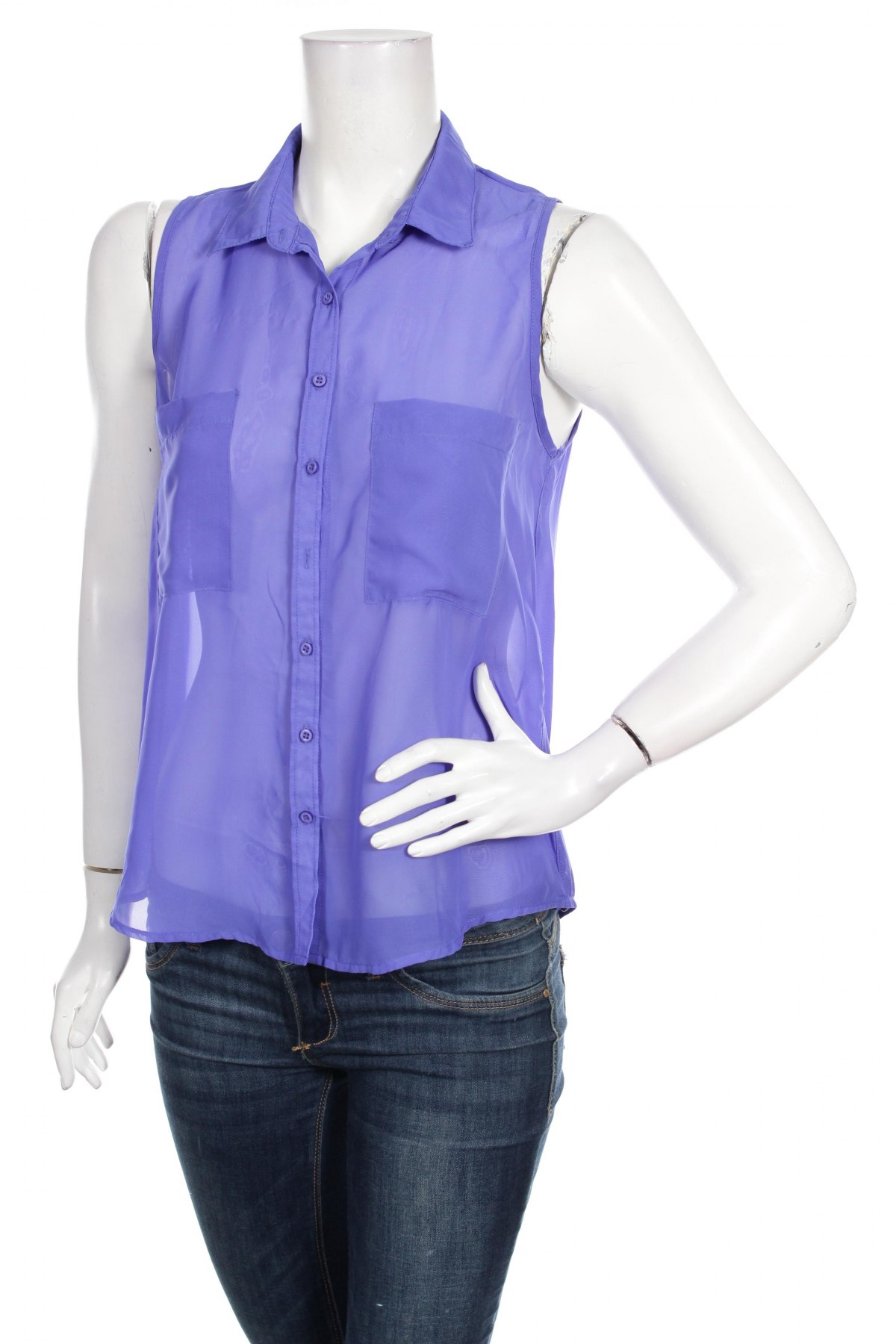 Γυναικείο πουκάμισο, Μέγεθος S, Χρώμα Βιολετί, Τιμή 11,13 €