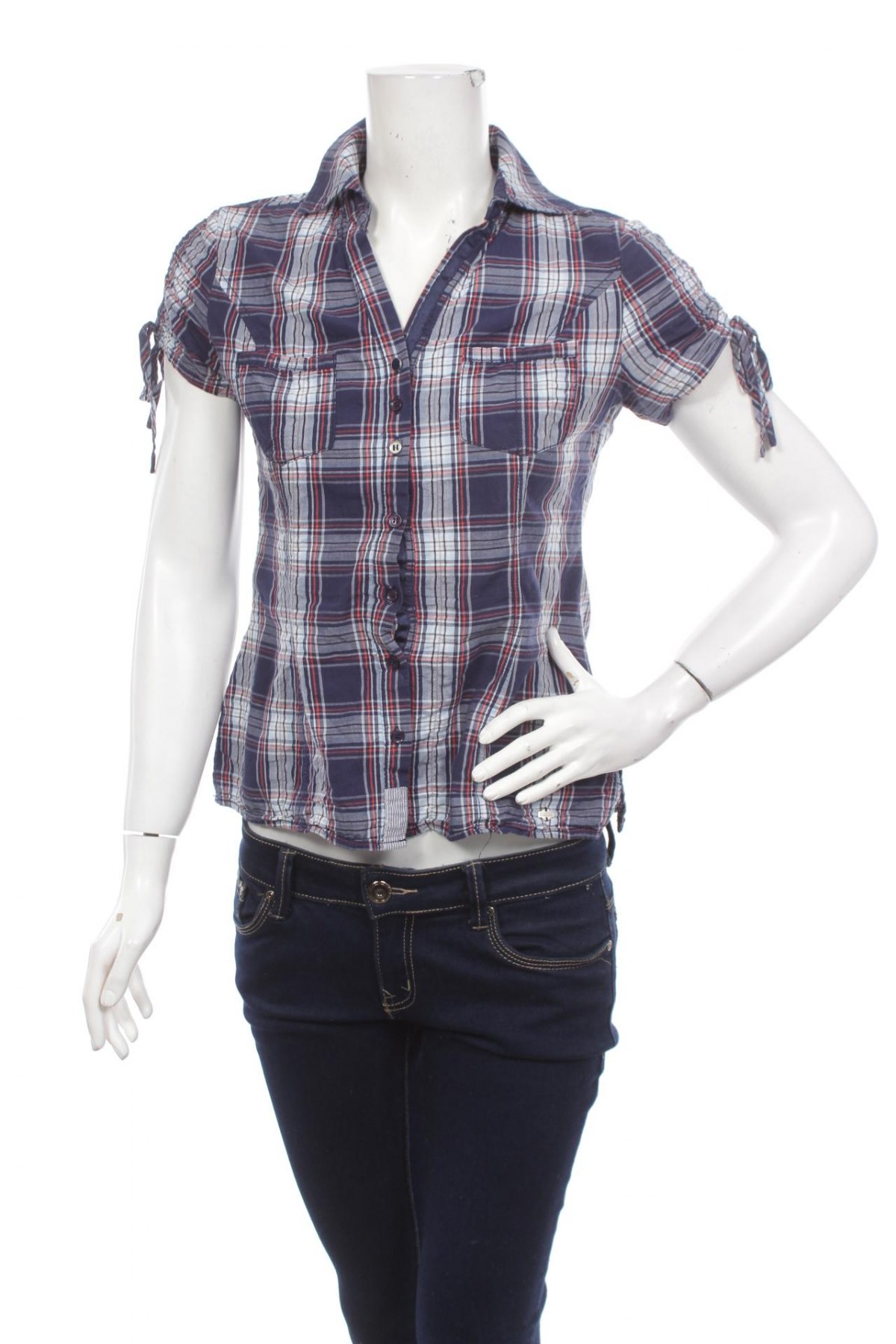 Γυναικείο πουκάμισο Street One, Μέγεθος S, Χρώμα Μπλέ, Τιμή 10,52 €