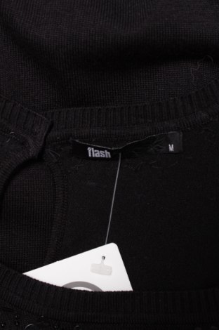 Дамски пуловер Flash, Размер M, Цвят Черен, Цена 24,65 лв.