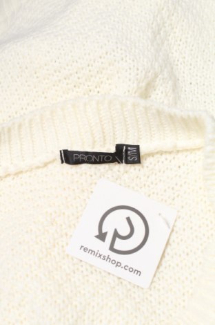 Дамски пуловер Pronto, Размер M, Цвят Екрю, Цена 31,45 лв.