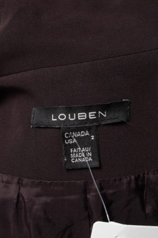 Дамско сако Louben, Размер XS, Цвят Кафяв, Цена 36,55 лв.