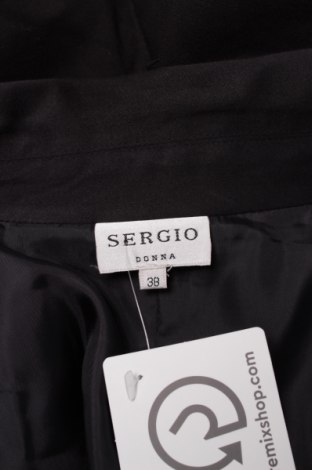Дамско сако Sergio, Размер M, Цвят Черен, Цена 28,90 лв.