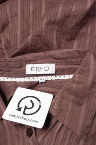 Дамска риза Erfo, Размер XL, Цвят Кафяв, Цена 4,75 лв.