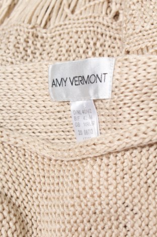 Γυναικείο πουλόβερ Amy Vermont, Μέγεθος M, Χρώμα  Μπέζ, Τιμή 4,02 €
