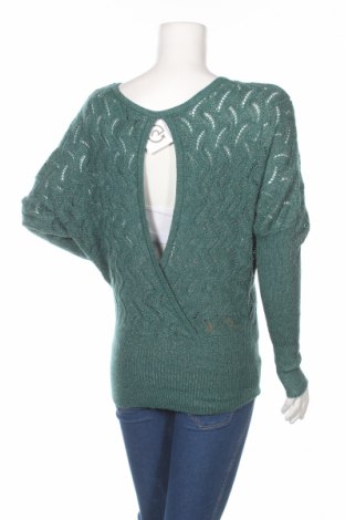 Дамски пуловер Bisou Bisou By Michele Bohbot, Размер XS, Цвят Зелен, Цена 5,75 лв.