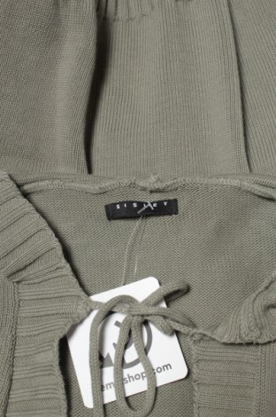 Дамски пуловер Sisley, Размер S, Цвят Зелен, Цена 7,00 лв.