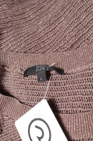 Дамски пуловер Yessica, Размер L, Цвят Кафяв, Цена 6,00 лв.