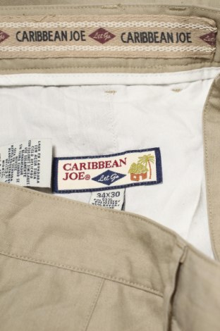Мъжки панталон Caribbean Joe, Размер L, Цвят Бежов, Цена 6,25 лв.