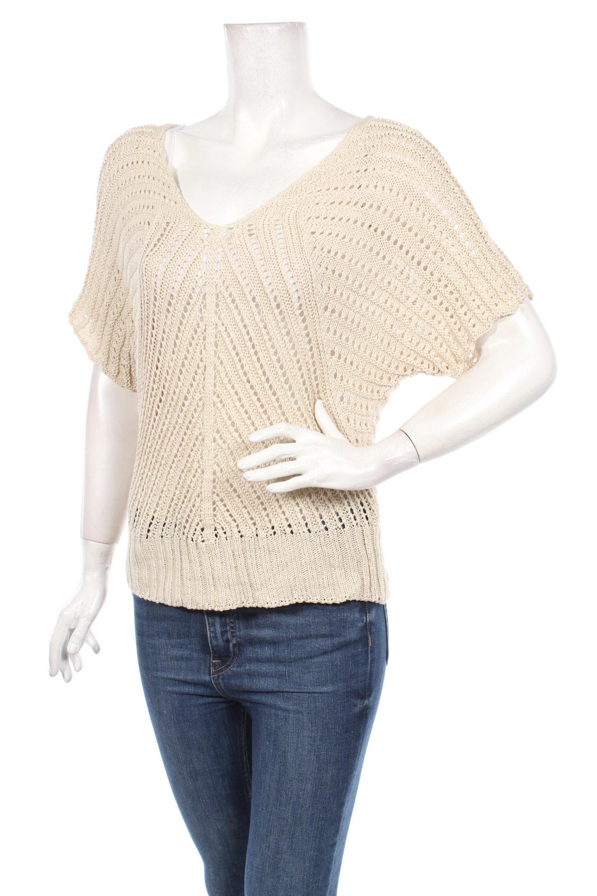 Γυναικείο πουλόβερ Ambra, Μέγεθος M, Χρώμα Εκρού, Τιμή 3,56 €