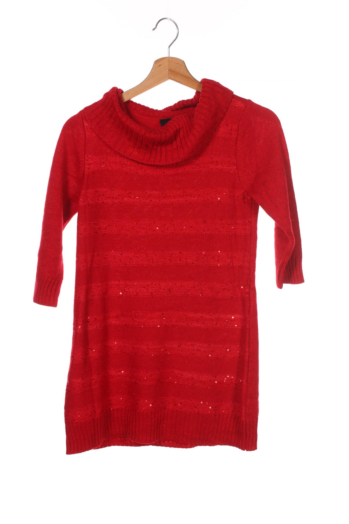 Детски пуловер Iz Byer, Размер 14-15y/ 168-170 см, Цвят Червен, Цена 6,00 лв.