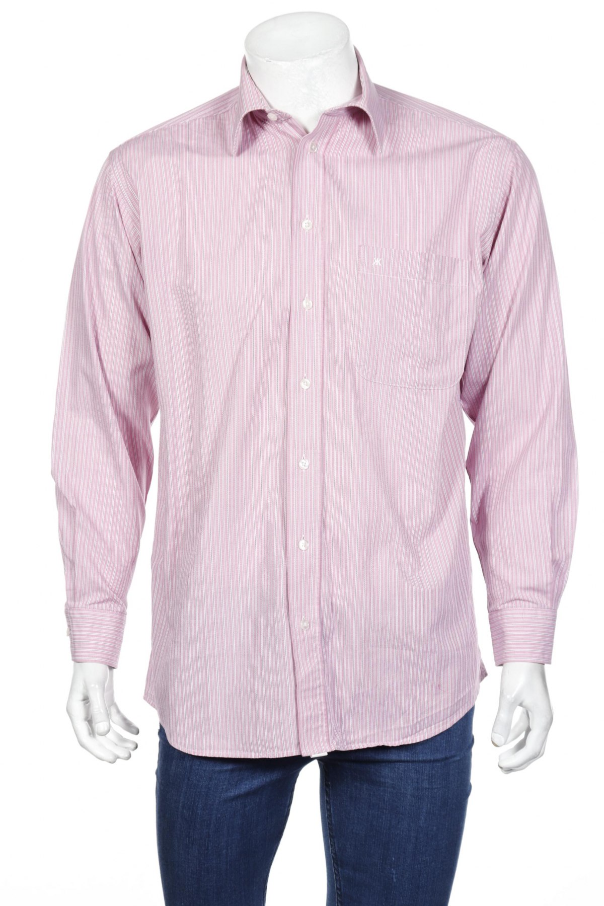 Мъжка риза Kauf, Размер M, Цвят Розов, Цена 4,50 лв.