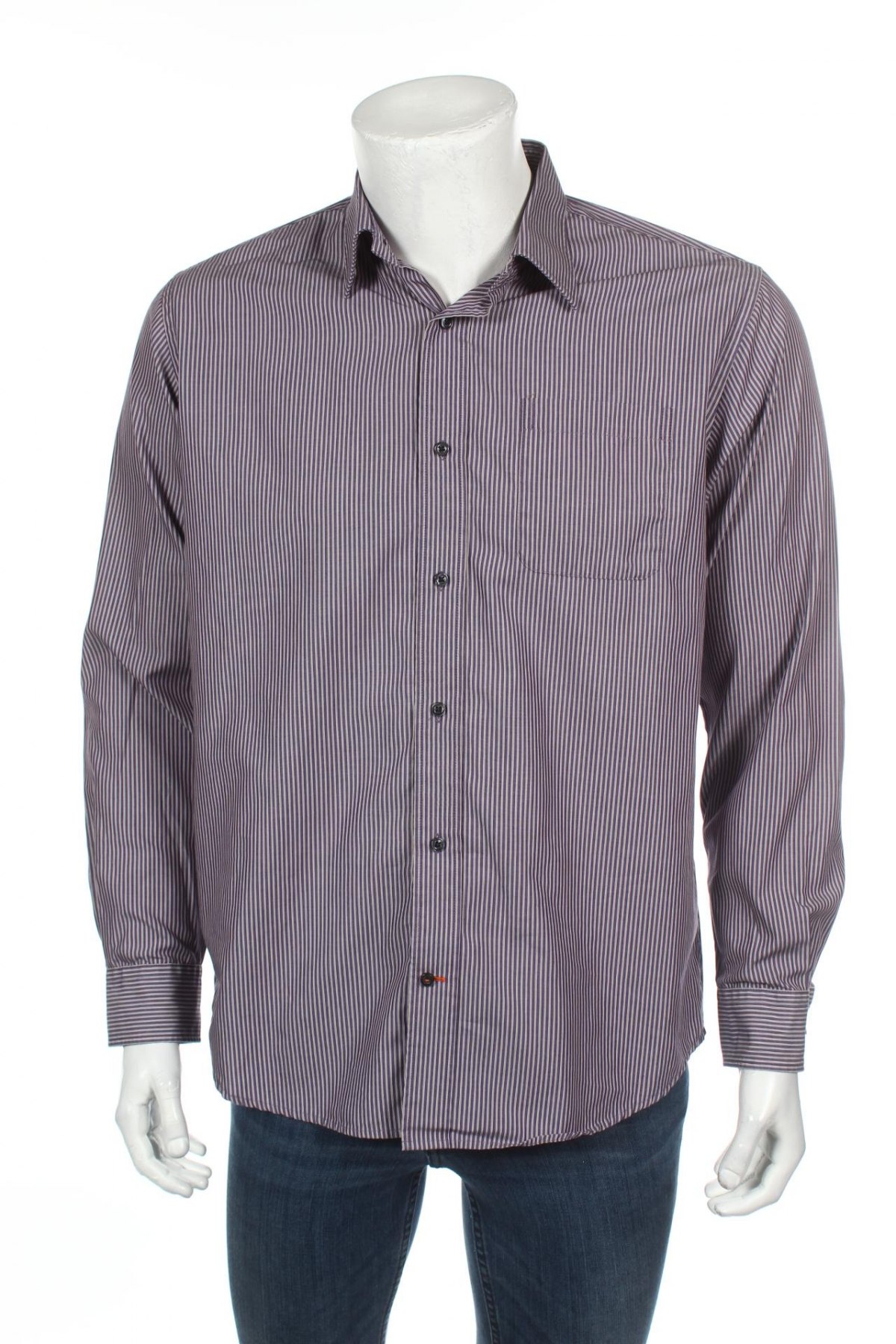 Мъжка риза Renato Cavali, Размер M, Цвят Многоцветен, Цена 4,50 лв.
