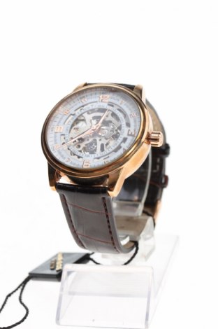 Часовник Akribos XXIV, Цвят Кафяв, Естествена кожа, метал, Цена 134,85 лв.