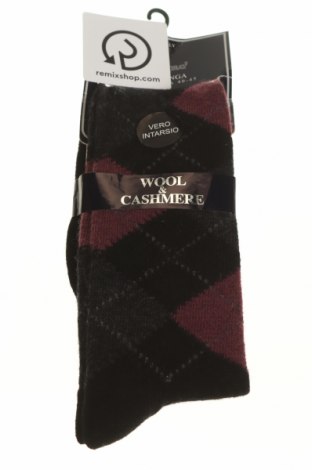 Socken Wool & Cashmere, Größe L, Farbe Mehrfarbig, 35% Wolle, 34% Polyamid, 21% Viskose, 10% Kaschmir, Preis 21,16 €