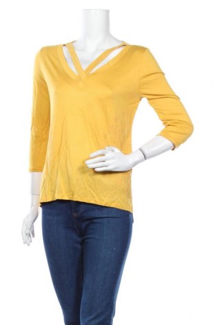 Damen Shirt Desigual, Größe M, Farbe Gelb, Viskose, Preis 21,47 €