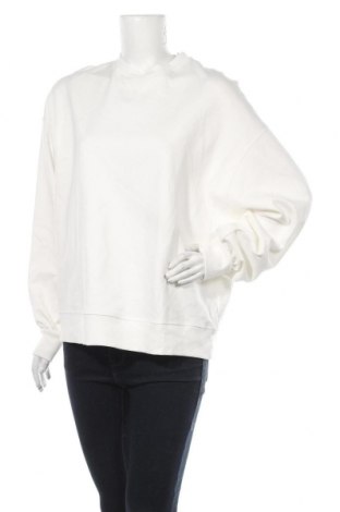Damen Shirt Massimo Dutti, Größe L, Farbe Weiß, 95% Baumwolle, 5% Elastan, Preis 20,41 €