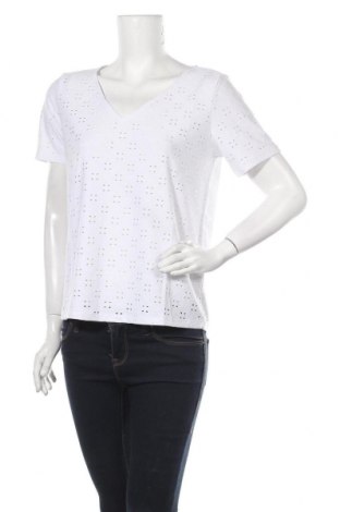 Γυναικεία μπλούζα Vila, Μέγεθος L, Χρώμα Λευκό, 92% πολυεστέρας, 8% ελαστάνη, Τιμή 8,66 €