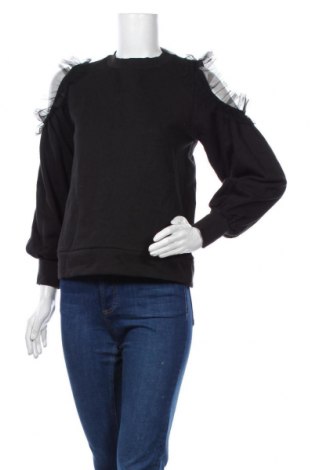 Γυναικεία μπλούζα Violet Romance, Μέγεθος S, Χρώμα Μαύρο, Βαμβάκι, Τιμή 8,51 €