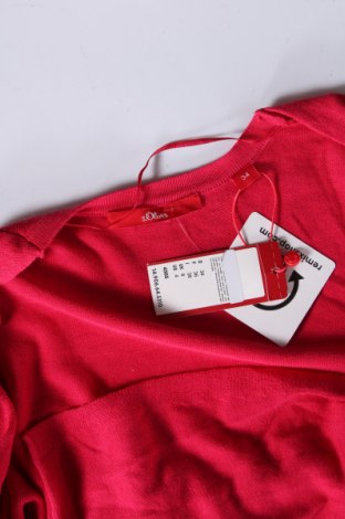 Дамска жилетка S.Oliver, Размер XS, Цвят Розов, 60% вискоза, 40% памук, Цена 81,75 лв.