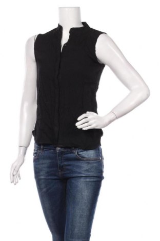 Γυναικείο πουκάμισο Just Female, Μέγεθος S, Χρώμα Μαύρο, Τιμή 6,65 €