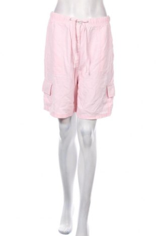 Дамски къс панталон Marks & Spencer, Размер M, Цвят Розов, 70% лиосел, 30% лен, Цена 7,56 лв.