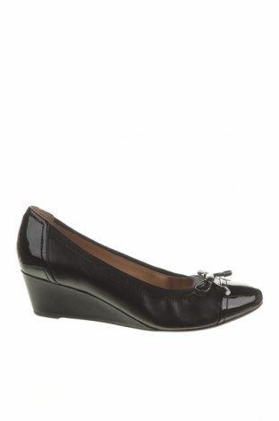 Дамски обувки Geox, Размер 39, Цвят Черен, Естествена кожа, текстил, Цена 164,25 лв.