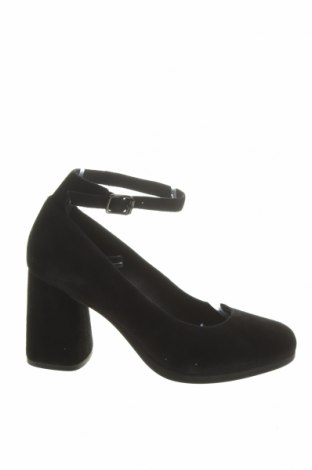 Γυναικεία παπούτσια Geox, Μέγεθος 36, Χρώμα Μαύρο, Φυσικό σουέτ, Τιμή 35,41 €