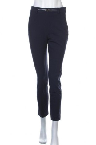 Дамски панталон Massimo Dutti, Размер S, Цвят Син, 86% вискоза, 8% вълна, 6% еластан, Цена 44,70 лв.
