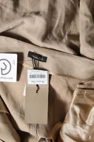 Pantaloni de femei Massimo Dutti, Mărime M, Culoare Bej, 79% viscoză, 21% in, Preț 466,28 Lei