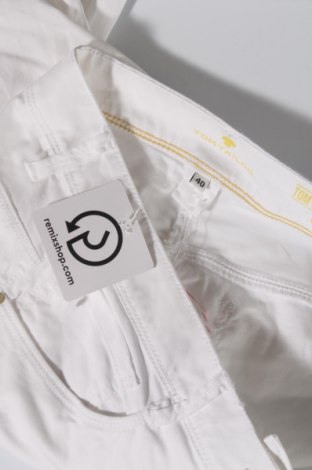 Дамски панталон Tom Tailor, Размер L, Цвят Бял, Цена 33,60 лв.