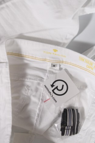Дамски панталон Tom Tailor, Размер S, Цвят Бял, Цена 84,00 лв.