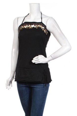 Γυναικείο αμάνικο μπλουζάκι Edc By Esprit, Μέγεθος XS, Χρώμα Μαύρο, 60% βαμβάκι, 40% μοντάλ, Τιμή 8,18 €