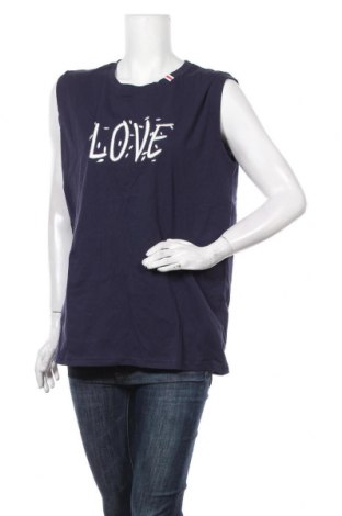 Γυναικείο αμάνικο μπλουζάκι Molly Bracken, Μέγεθος M, Χρώμα Μπλέ, Βαμβάκι, Τιμή 31,82 €