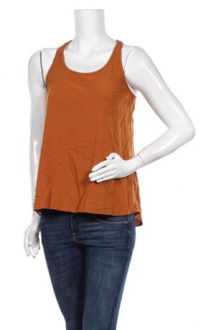 Γυναικείο αμάνικο μπλουζάκι New Look, Μέγεθος M, Χρώμα Καφέ, Τιμή 8,18 €