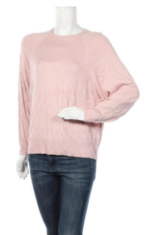 Дамски пуловер Cubus, Размер S, Цвят Розов, 55% вискоза, 25% памук, 20% полиамид, Цена 23,52 лв.