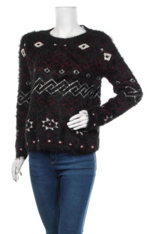 Дамски пуловер Dani, Размер M, Цвят Черен, 60% акрил, 20% вискоза, 10% вълна, 10% мохер, Цена 21,17 лв.