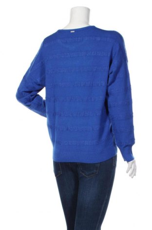 Дамски пуловер Guess, Размер L, Цвят Син, 65% вискоза, 35% полиестер, Цена 134,25 лв.