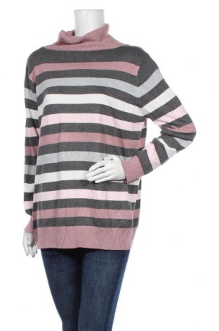 Дамски пуловер Laura Torelli, Размер XL, Цвят Многоцветен, 65% вискоза, 20% полиамид, 15% полиестер, Цена 25,20 лв.