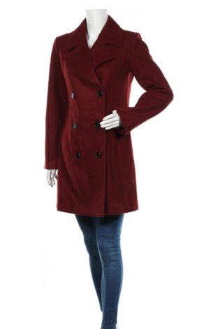 Γυναικείο παλτό, Μέγεθος M, Χρώμα Κόκκινο, 49% πολυακρυλικό, 47% πολυεστέρας, 4% μαλλί, Τιμή 40,72 €